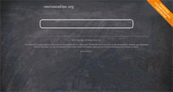 Desktop Screenshot of onetononline.org